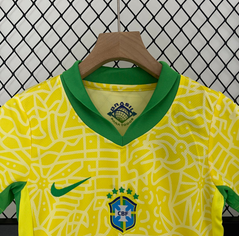 Brazil Home Kids Kit 24/25