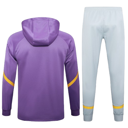 Real Madrid 24/25 - Survêtement à capuche Violet/Blanc concept