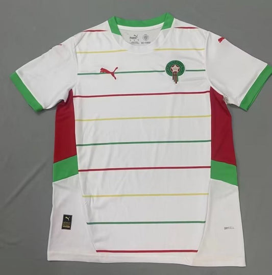 Maillot Maroc 2024 / 2025 – Blanc