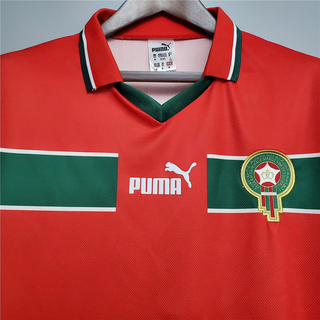 Maillot Retro - Maroc 1998 Domicile