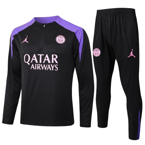 PSG 24/25 - Survetement Violet/Noir concept