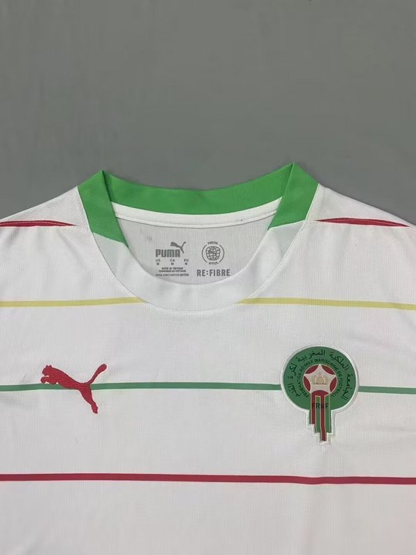 Maillot Maroc 2024 / 2025 – Blanc