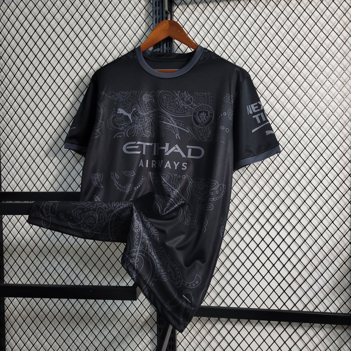 Manchester City maillot concept noir 2023 2024